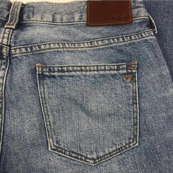 Madewell Womens Boy Jeans Size 27 High-Rise Medium Wash 100% Cotton - Picture 7 of 12